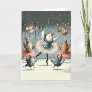 Snow Dance Card