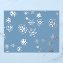 Snow Day Foil Holiday Post Card