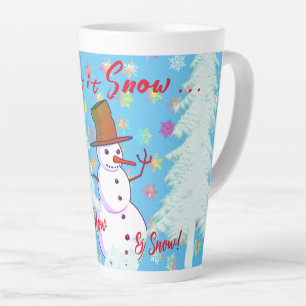 Snow Day Hot Drink Latte Mug