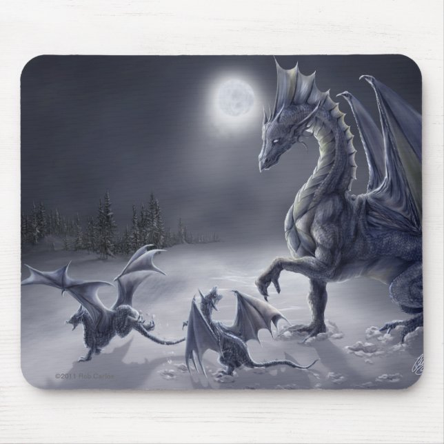 Snow Day Mousepad (Front)