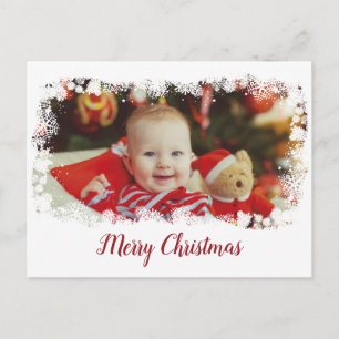 Snow Day Photo Postcard Holiday Card