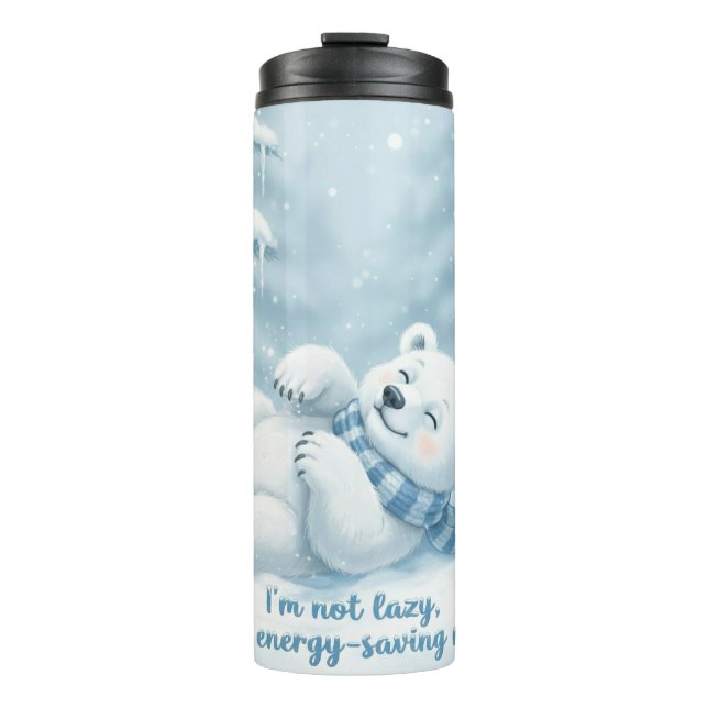 Snow Day Slumber Thermal Tumbler (Front)