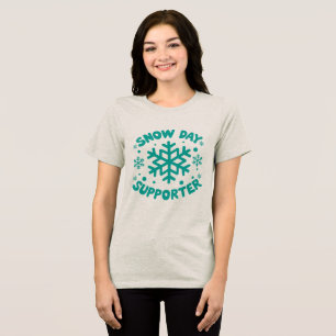 Snow Day Supporter Tee - Celebrate Snowy Winter 