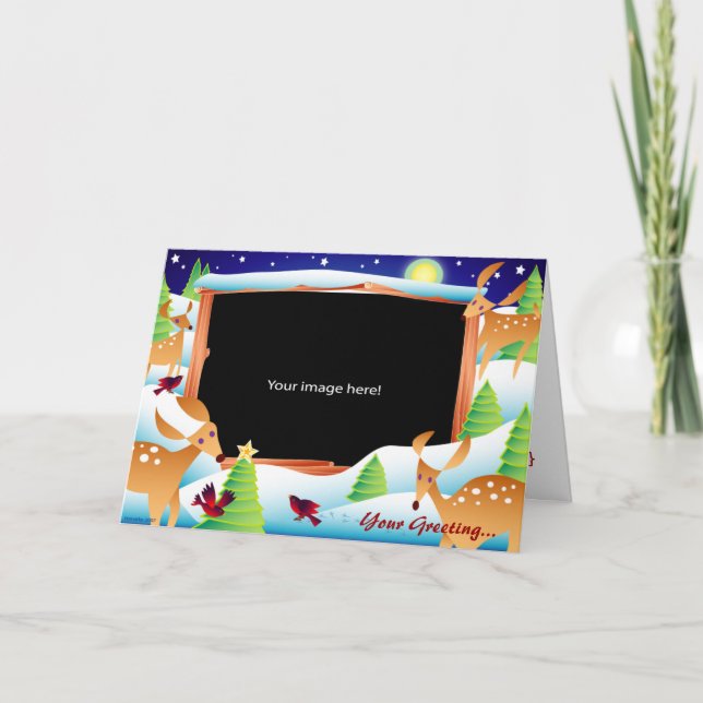 Snow Deer Template (Front)