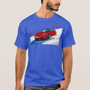 Snow Drifting  991 911 GT3 RS Inspired  T-Shirt
