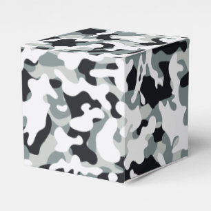 Snow Dust Camouflage  Favour Box