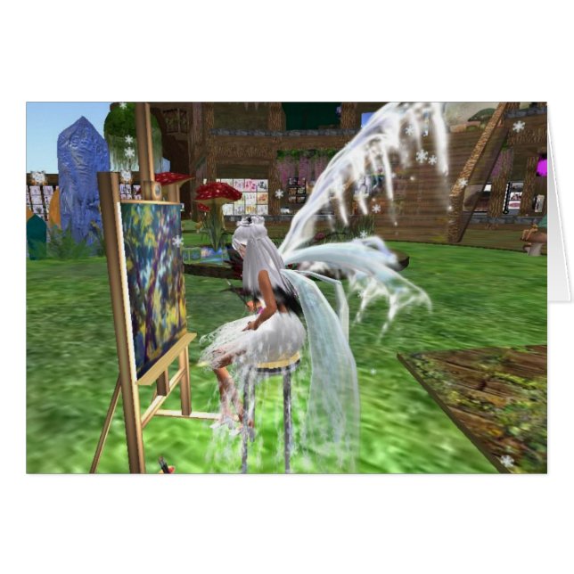 Snow Fairy Artist (Front Horizontal)