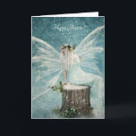 snow fairy holiday card<br><div class="desc">Wishing your home is
filled with all the joy,
love, & magic of
the season!</div>