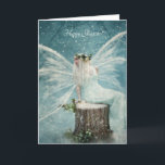 snow fairy holiday card<br><div class="desc">Wishing your home is
filled with all the joy,
love, & magic of
the season!</div>