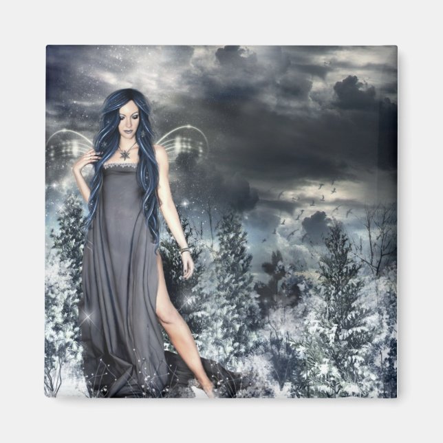 Snow Fairy Magnet (Front)