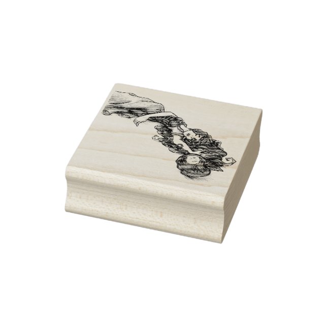 Snow Fall Rubber Stamp (Stamp)