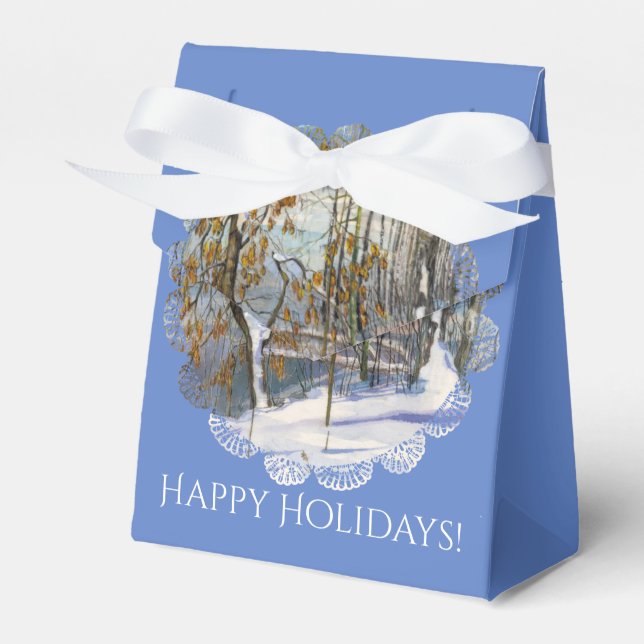 Snow fell favour box (Front Side)
