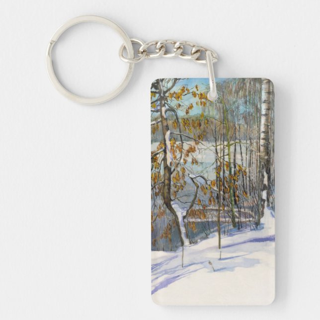 Snow fell key ring (Front)