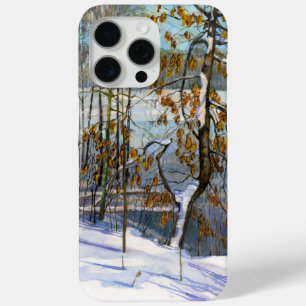 Snow fell Watercolor iPhone 15 Pro Max Case