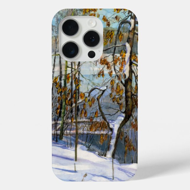 Snow fell Watercolor  Case-Mate iPhone Case (Back)