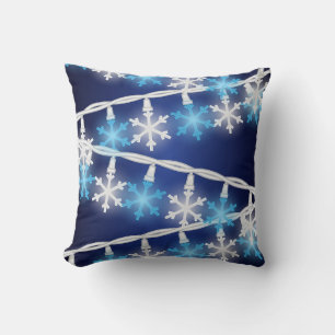 Snow Flake Lights Cushion