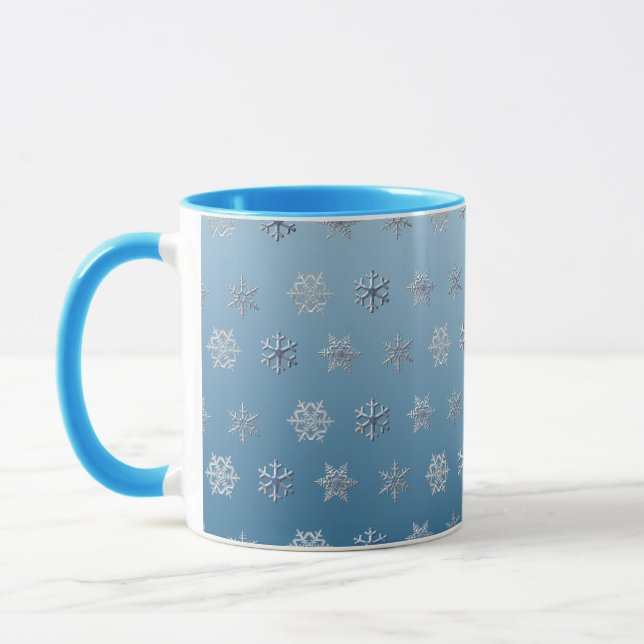 Snow Flakes Mug (Left)