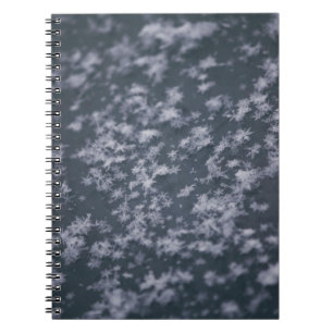 Snow flakes notebook