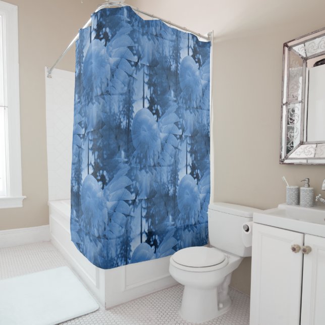 Snow flowers..... shower curtain (In Situ)