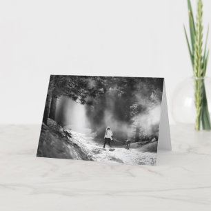Snow Fog Card