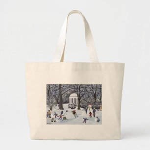 Snow Follies Large Tote Bag