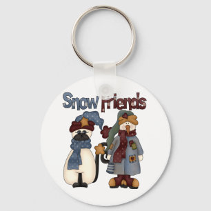 Snow Friends Tshirts and Gifts Key Ring