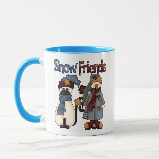 Snow Friends Tshirts and Gifts Mug (Left)