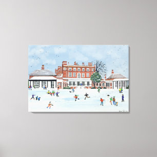 Snow Fun 1991 Canvas Print