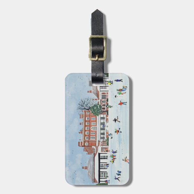 Snow Fun 1991 Luggage Tag (Front Vertical)