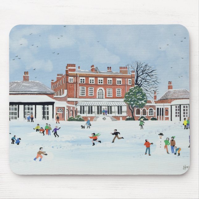 Snow Fun 1991 Mouse Mat (Front)