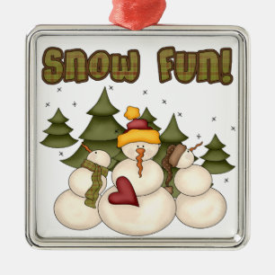 Snow Fun Ornament