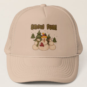 Snow Fun Two Tshirts and Gifts Trucker Hat
