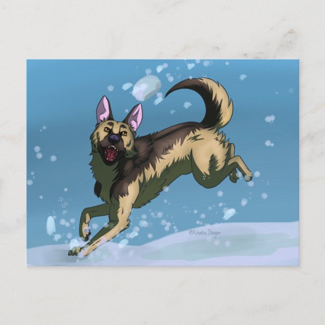 Snow Games Card (Front)