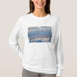 Snow geese during spring migration T-Shirt