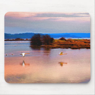 Snow Geese in Mount Vernon Mouse Mat