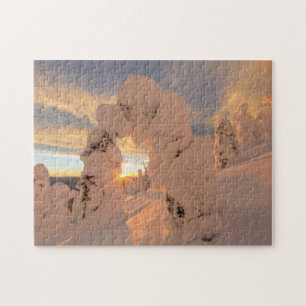 Snow Ghosts In The Whitefish Range Jigsaw Puzzle