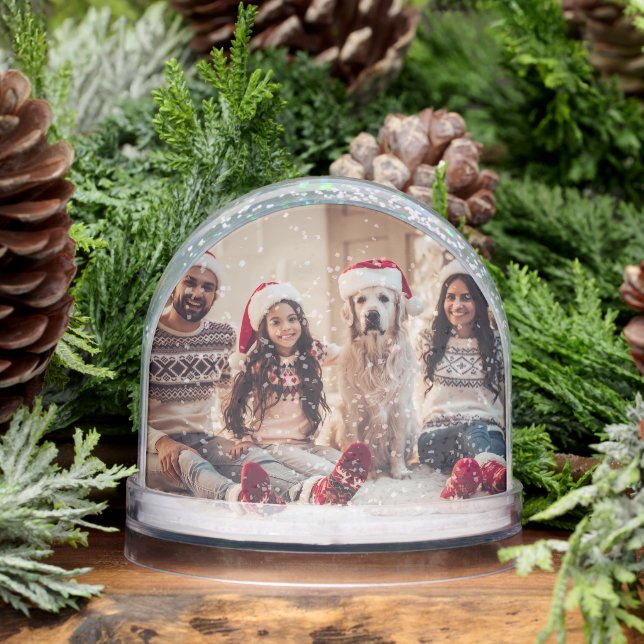 Snow Globe | Family Portrait Custom Holiday Gift (Winter)