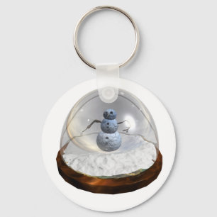 Snow Globe Keychain