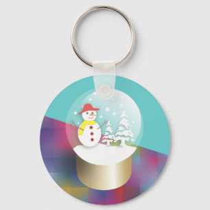 Snow Globe Keychains