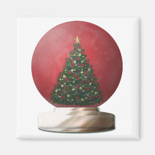 Snow Globe Magnet