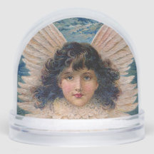 Snow Globe VINTAGE ANGEL