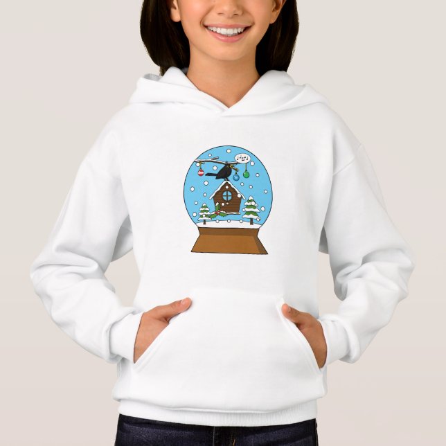 Snow Globe with Blackbird Singing (Front)