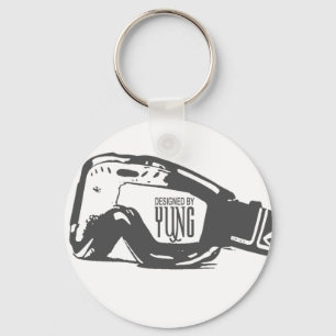 Snow Goggle Key Ring
