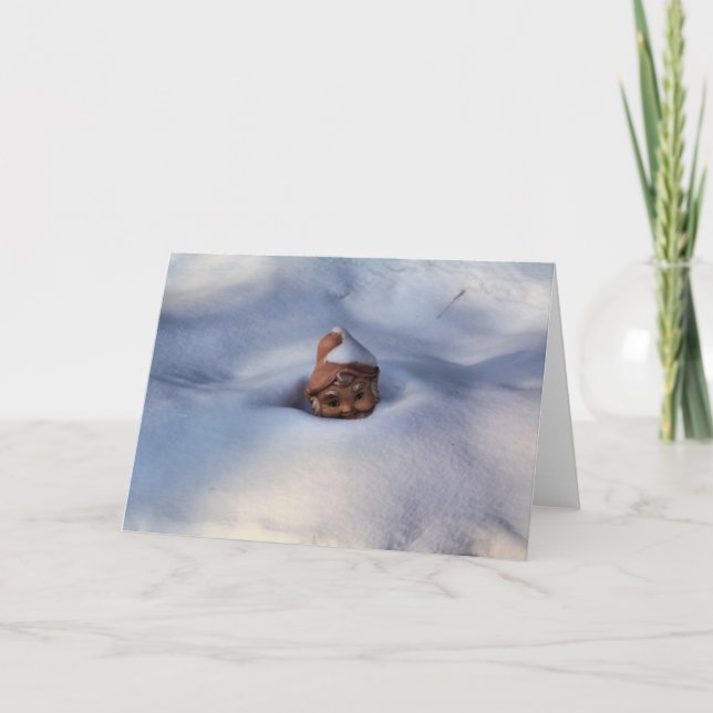 Snow Gome Card (Front)