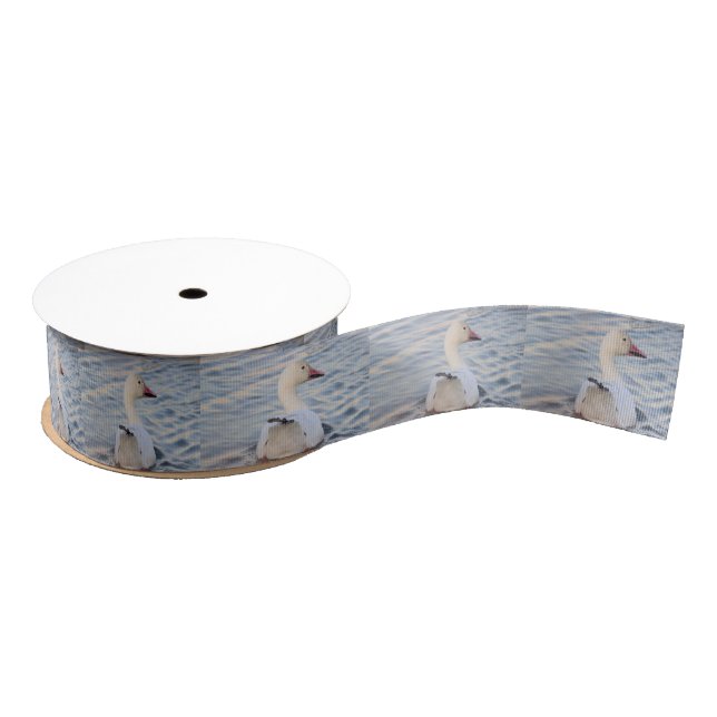 Snow Goose Grosgrain Ribbon (Spool)