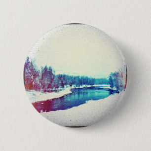 Snow H2O 6 Cm Round Badge