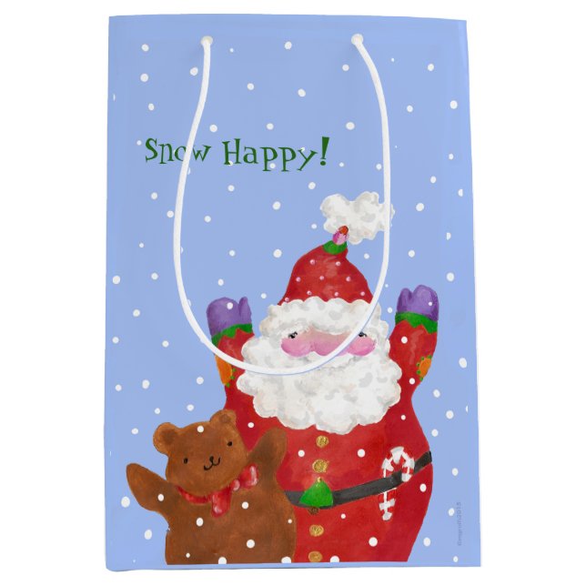 Snow Happy gift bag (Front)