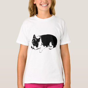 snow hush corgi, gentle joy T-Shirt