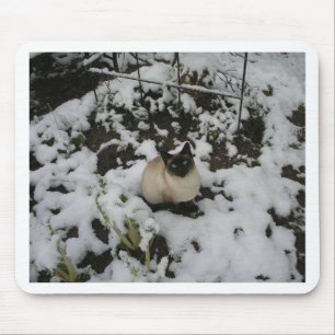 Snow Images, Snow Cat Mouse Mat