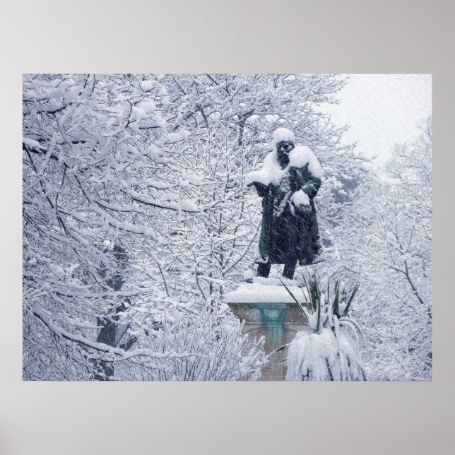 Snow in Cardiff Poster (Front)